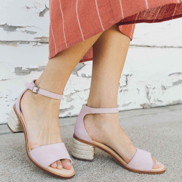 Soludos Capri Mid Heel Espadrille Heel 